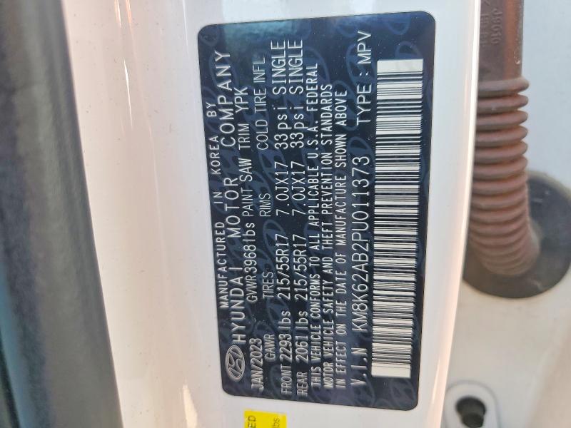 59139616 :رقم المزاد ، KM8K62AB2PU011373 vin ، 2023 Hyundai Kona مزاد بيع