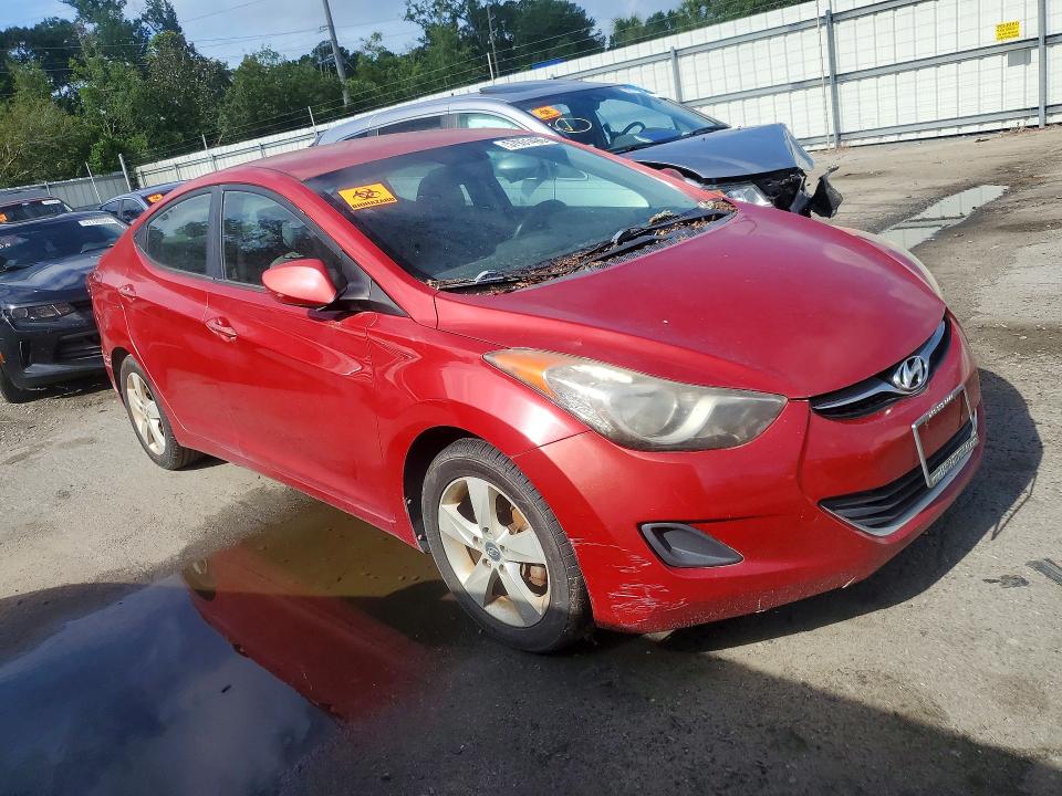 2013 Hyundai Elantra მანქანა იყიდება აუქციონზე, vin: KMHDH4AE6DU936243, აუქციონის ნომერი: 57931496