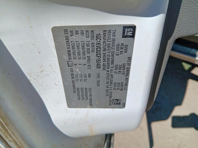 2012 Chevrolet Silverado მანქანა იყიდება აუქციონზე, vin: 1GC1KVC82CF153428, აუქციონის ნომერი: 55762246