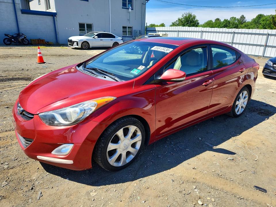 Продажа на аукционе авто 2012 Hyundai Elantra, vin: KMHDH4AEXCU244856, номер лота: 55813436