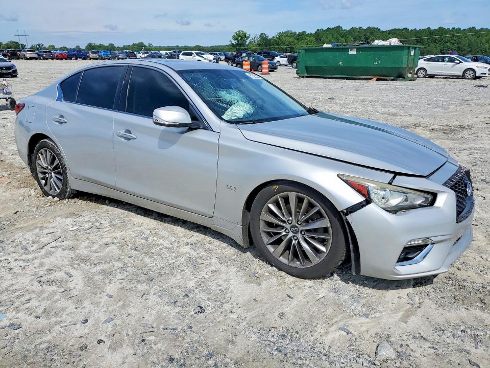 2018 Infiniti Q50 მანქანა იყიდება აუქციონზე, vin: JN1EV7APXJM365634, აუქციონის ნომერი: 57395536