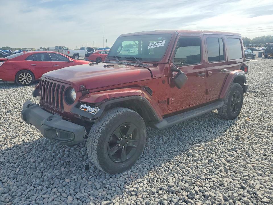 Продаж на аукціоні авто 2021 Jeep Wrangler Unlimited, vin: 1C4HJXEG5MW715387, номер лоту: 57587016