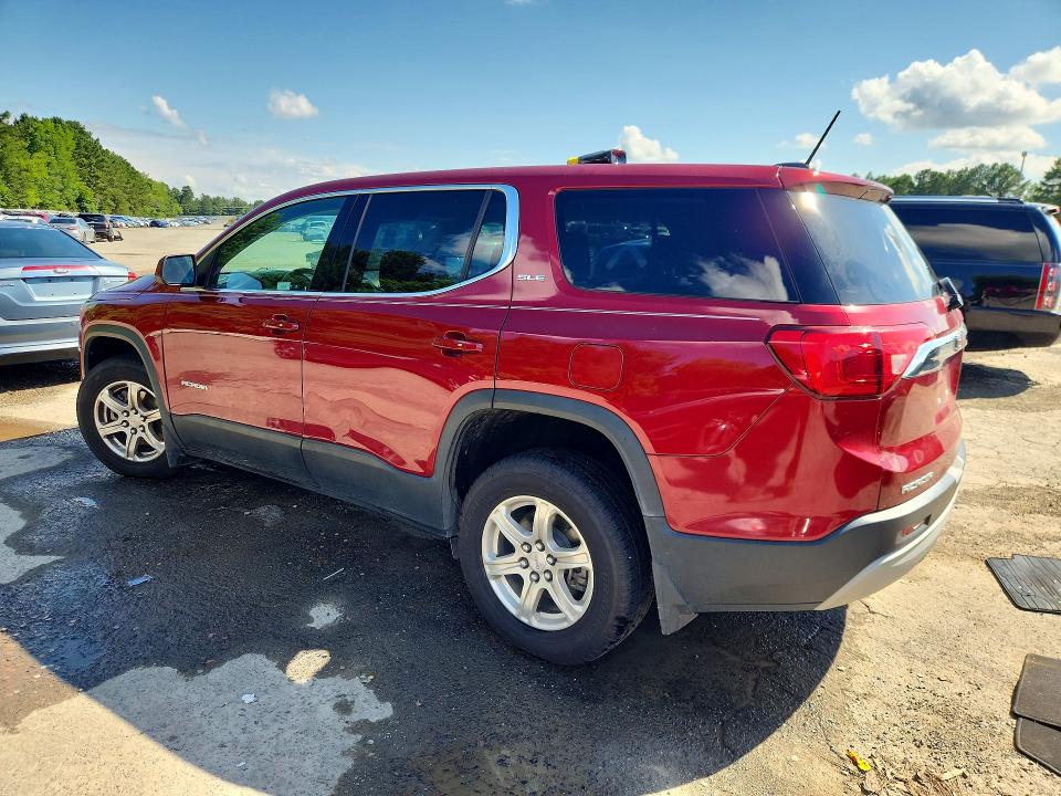 57031106 :رقم المزاد ، 1GKKNKLA2KZ299228 vin ، 2019 Gmc Acadia مزاد بيع
