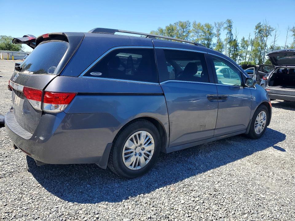 56845006 :رقم المزاد ، 5FNRL5H26EB065509 vin ، 2014 Honda Odyssey مزاد بيع