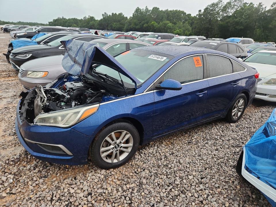 57314676 :رقم المزاد ، 5NPE24AF1HH557539 vin ، 2017 Hyundai Sonata مزاد بيع