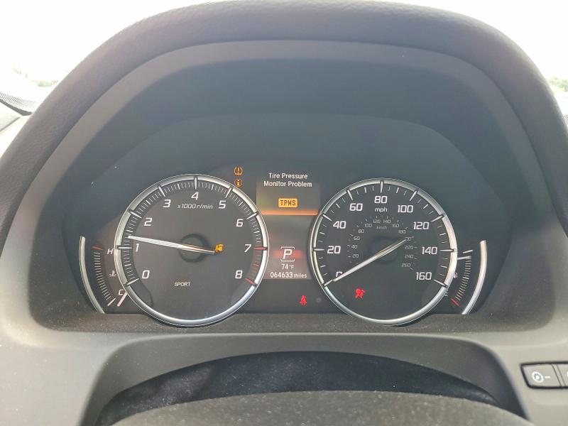 2019 Acura Tlx მანქანა იყიდება აუქციონზე, vin: 19UUB1F38KA000555, აუქციონის ნომერი: 57020876