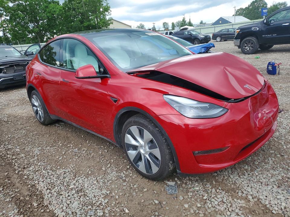 Продажа на аукционе авто 2023 Tesla Model Y, vin: 7SAYGDEE6PF878363, номер лота: 55371426