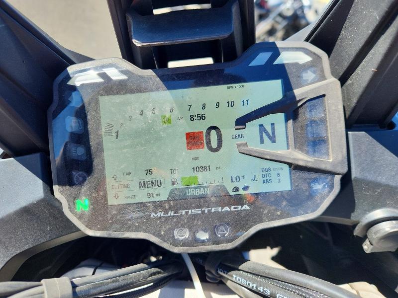 55358176 :رقم المزاد ، ZDMAAEDT1LB004333 vin ، 2020 Ducati Multistrada مزاد بيع