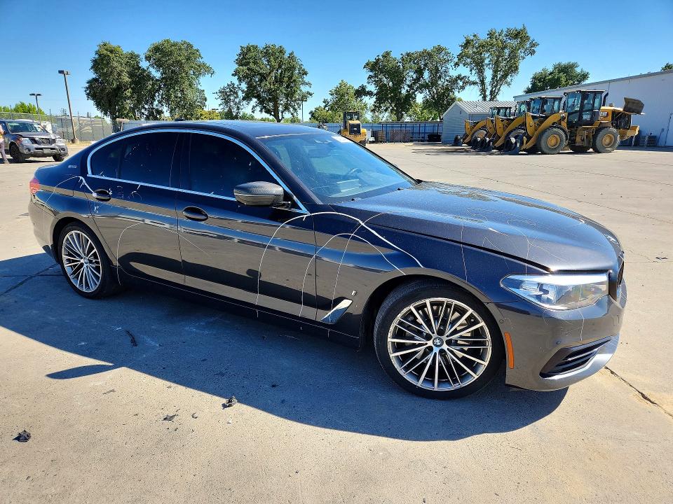 2019 Bmw 530e მანქანა იყიდება აუქციონზე, vin: WBAJA9C52KB389869, აუქციონის ნომერი: 54004476
