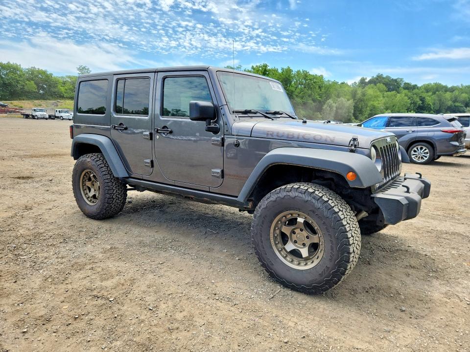Продажа на аукционе авто 2014 Jeep Wrangler Unlimited, vin: 1C4BJWFG1EL214403, номер лота: 58713086