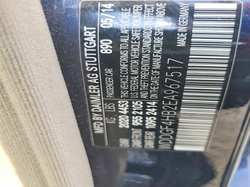 Продаж на аукціоні авто 2014 Mercedes-benz C, vin: WDDGF4HB2EA967517, номер лоту: 58812996