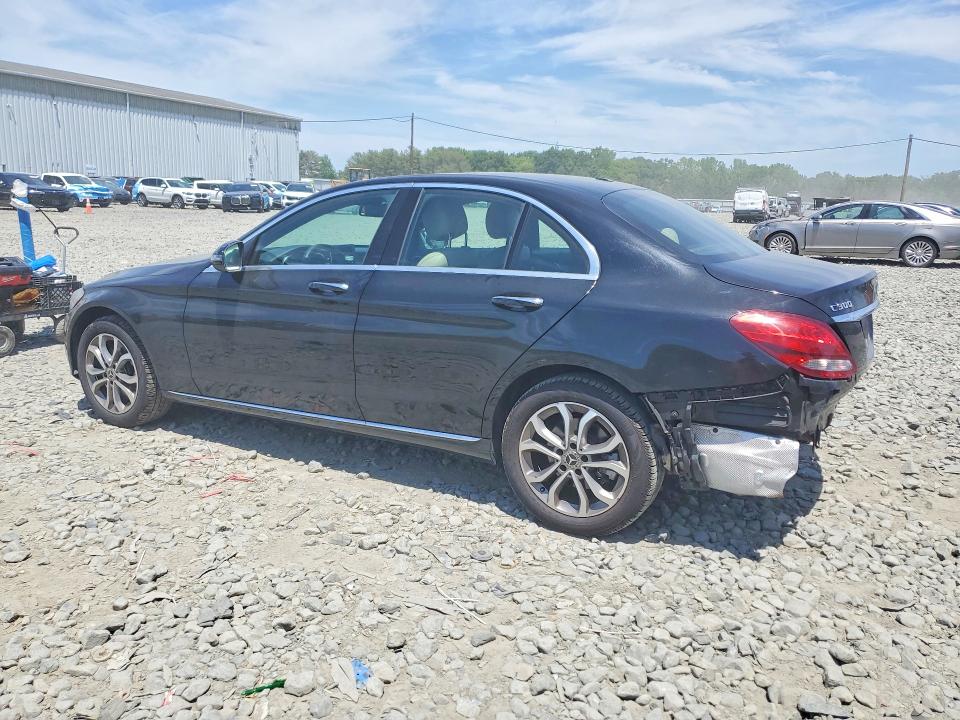 2018 Mercedes-benz C მანქანა იყიდება აუქციონზე, vin: 55SWF4KB4JU249563, აუქციონის ნომერი: 56025036