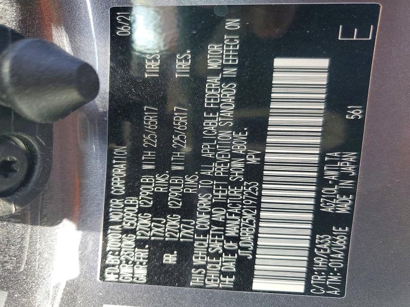 57684166 :رقم المزاد ، JTJDARBZ5M2197253 vin ، 2021 Lexus Nx 300 مزاد بيع