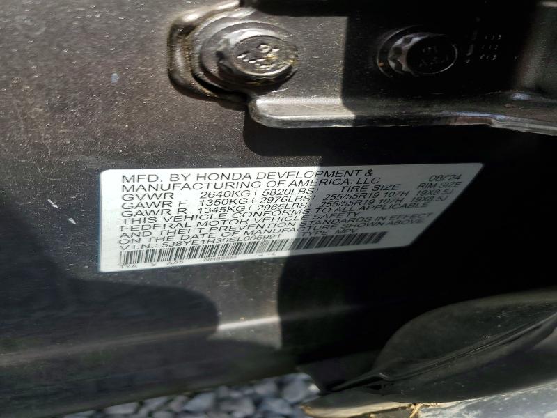 58620296 :رقم المزاد ، 5J8YE1H30SL006991 vin ، 2025 Acura Mdx مزاد بيع