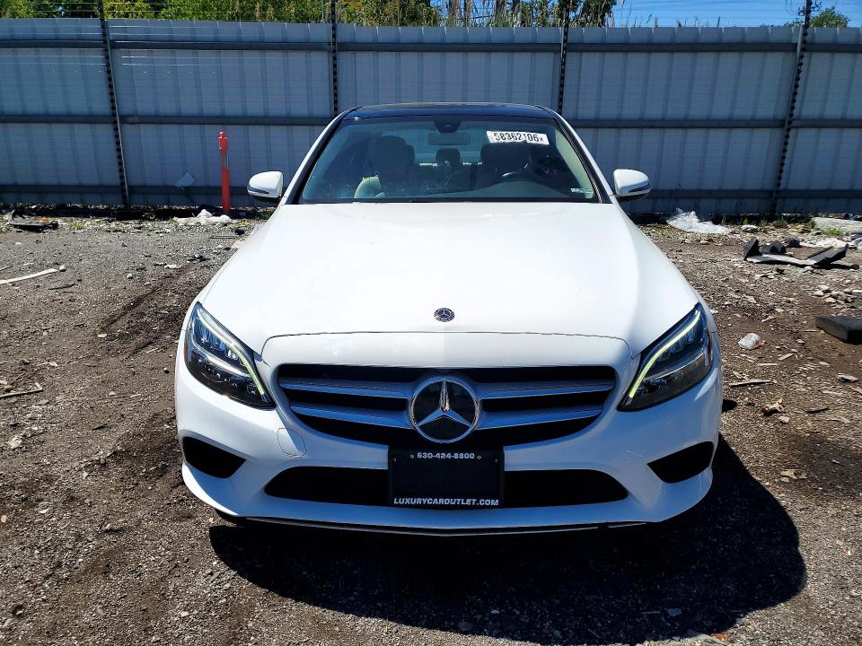 2019 Mercedes-benz C მანქანა იყიდება აუქციონზე, vin: 55SWF8EB7KU286532, აუქციონის ნომერი: 58362106