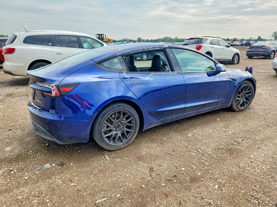 56339746 :رقم المزاد ، 5YJ3E1EB4RF755066 vin ، 2024 Tesla Model 3 مزاد بيع