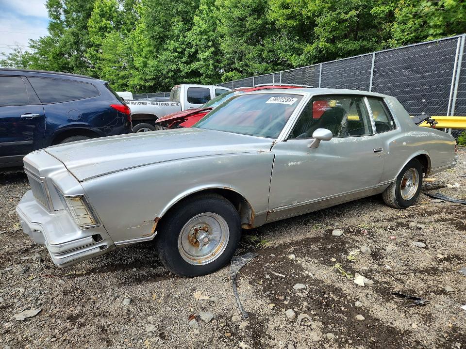 Продажа на аукционе авто 1979 Chevrolet Monte Carlo, vin: 1Z37J9B515761, номер лота: 58922286