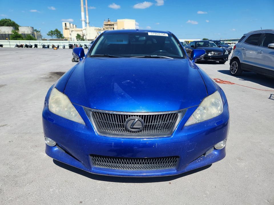 Auction sale of the 2010 Lexus Is, vin: JTHFF2C22A2500411, lot number: 57868756