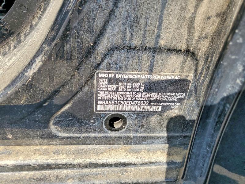 Продаж на аукціоні авто 2014 Bmw 535i, vin: WBA5B1C50ED476632, номер лоту: 55776086