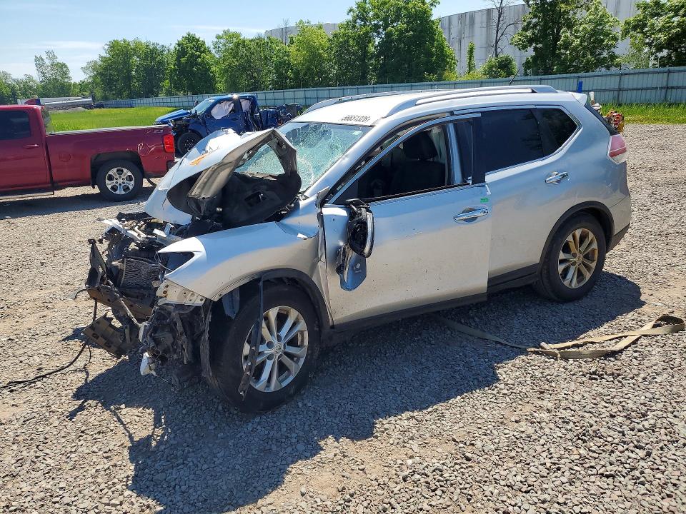 2015 Nissan Rogue მანქანა იყიდება აუქციონზე, vin: KNMAT2MV0FP519191, აუქციონის ნომერი: 56651326