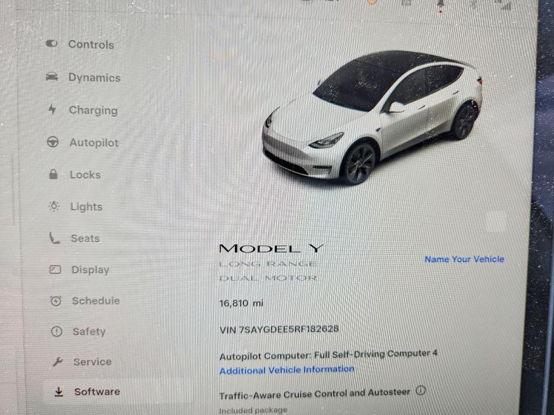 2024 Tesla Model Y მანქანა იყიდება აუქციონზე, vin: 7SAYGDEE5RF182628, აუქციონის ნომერი: 56844976