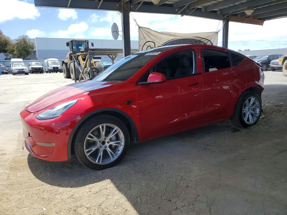 Aukcja sprzedaży 2021 Tesla Model Y, vin: 5YJYGDED8MF107600, numer aukcji: 58239576