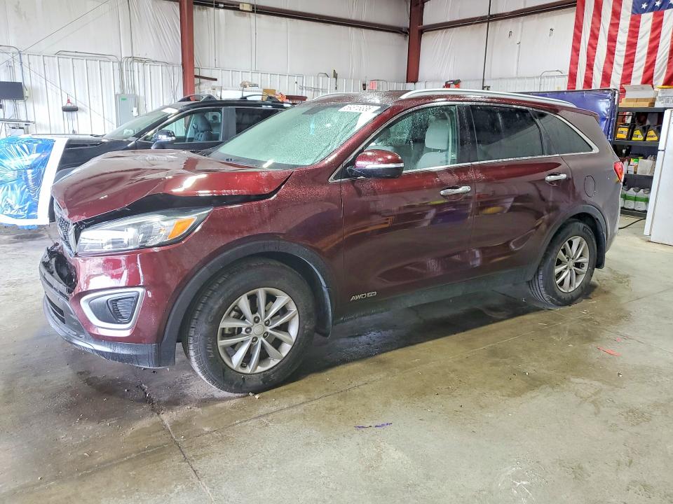 59315336 :رقم المزاد ، 5XYPGDA56HG292206 vin ، 2017 Kia Sorento مزاد بيع