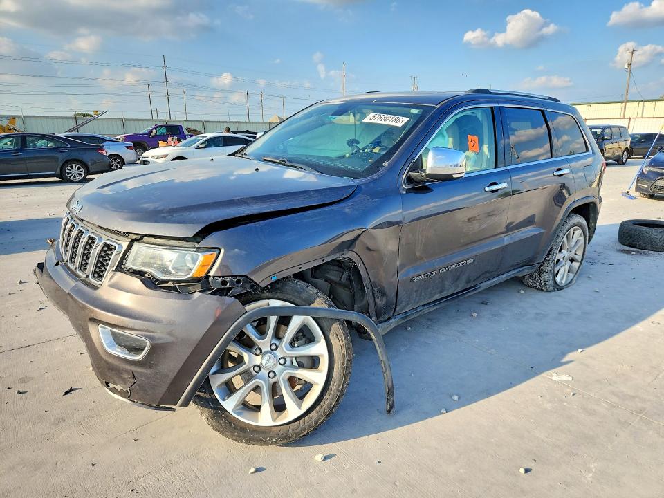 Aukcja sprzedaży 2017 Jeep Grand Cherokee, vin: 1C4RJFBG7HC603247, numer aukcji: 57680186