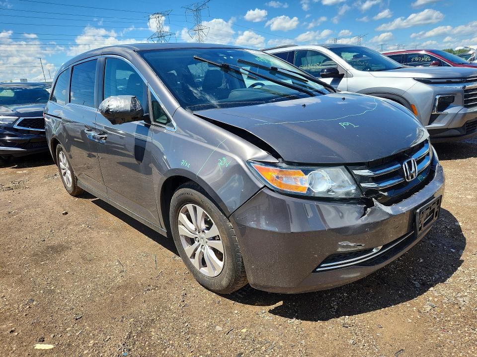 2014 Honda Odyssey მანქანა იყიდება აუქციონზე, vin: 5FNRL5H69EB037299, აუქციონის ნომერი: 56858686