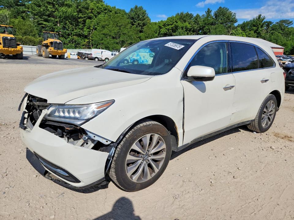 Продажа на аукционе авто 2015 Acura Mdx, vin: 5FRYD4H49FB005874, номер лота: 57336976