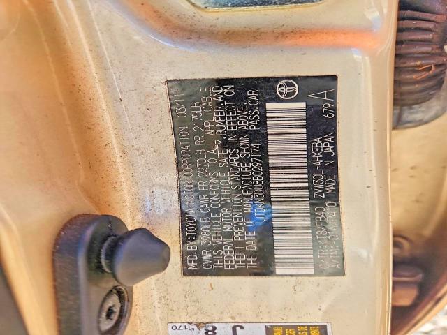 Aukcja sprzedaży 2011 Toyota Prius, vin: JTDKN3DU8B0297174, numer aukcji: 52221316