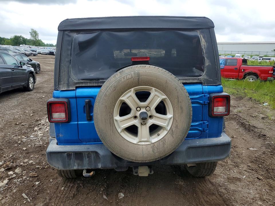 Aukcja sprzedaży 2022 Jeep Wrangler, vin: 1C4GJXAGXNW223148, numer aukcji: 58155716