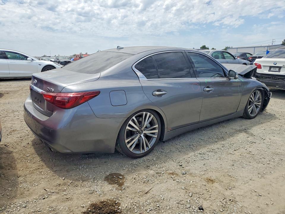 2020 Infiniti Q50 მანქანა იყიდება აუქციონზე, vin: JN1EV7AP9LM203142, აუქციონის ნომერი: 58236736