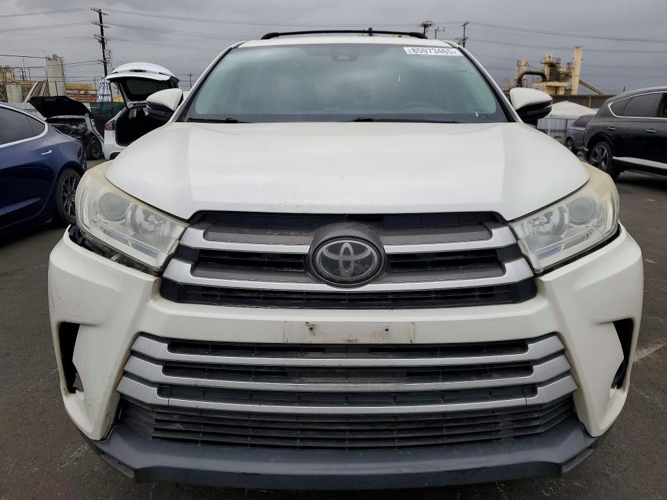 Aukcja sprzedaży 2018 Toyota Highlander, vin: 5TDBZRFH4JS844508, numer aukcji: 85973465
