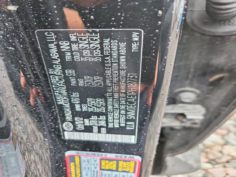 Продажа на аукционе авто 2023 Hyundai Tucson, vin: 5NMJECAE1PH187731, номер лота: 56666626