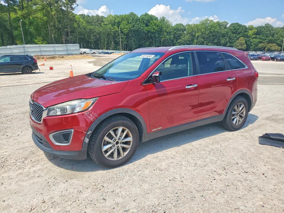 58519496 :رقم المزاد ، 5XYPGDA59GG131315 vin ، 2016 Kia Sorento مزاد بيع
