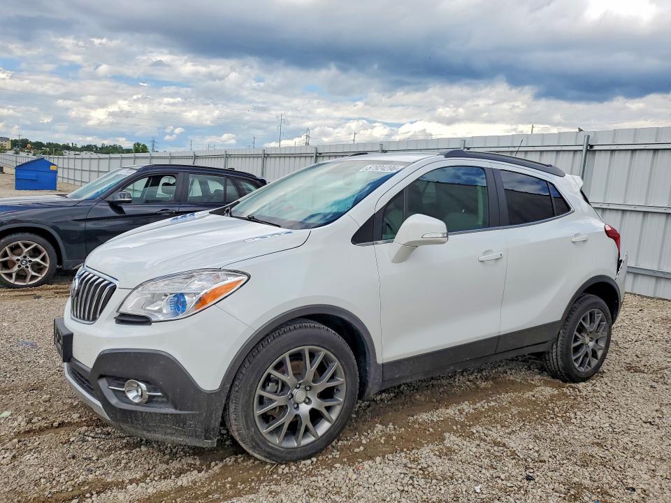 2016 Buick Encore მანქანა იყიდება აუქციონზე, vin: KL4CJ1SM6GB749524, აუქციონის ნომერი: 57924296