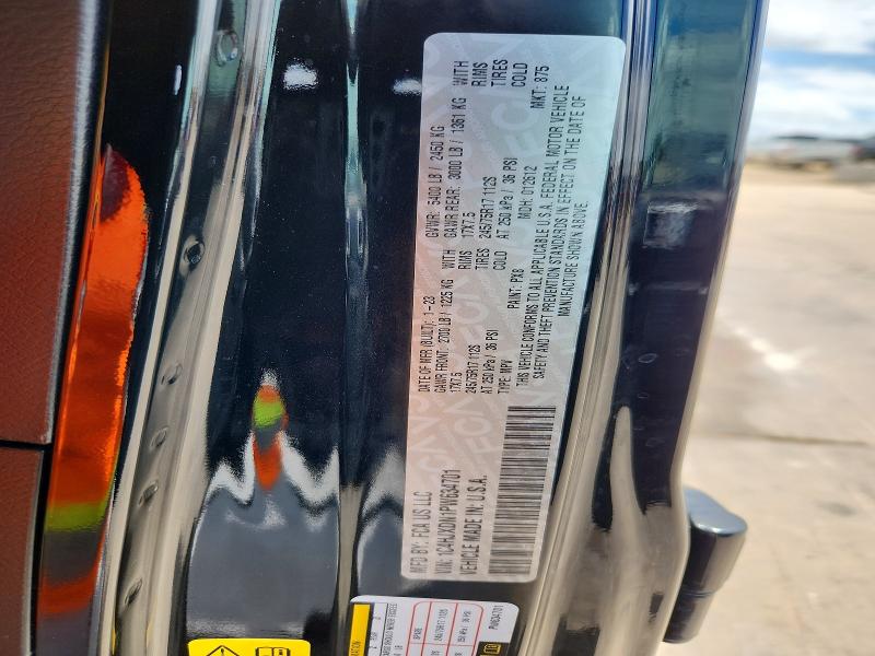 57137976 :رقم المزاد ، 1C4HJXDN1PW634701 vin ، 2023 Jeep Wrangler مزاد بيع