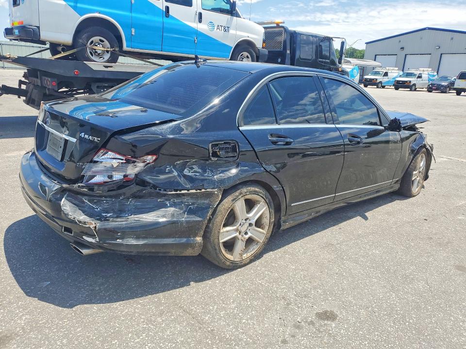 2010 Mercedes-benz C მანქანა იყიდება აუქციონზე, vin: WDDGF8BB7AR126885, აუქციონის ნომერი: 55643316