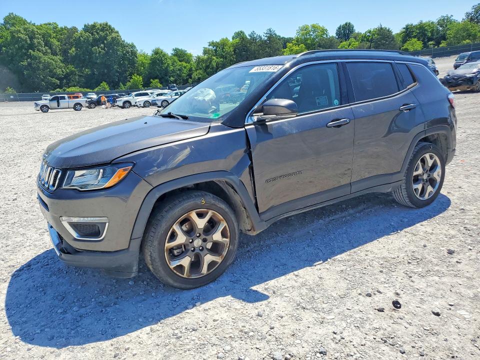 2019 Jeep Compass მანქანა იყიდება აუქციონზე, vin: 3C4NJDCB9KT641886, აუქციონის ნომერი: 55331816