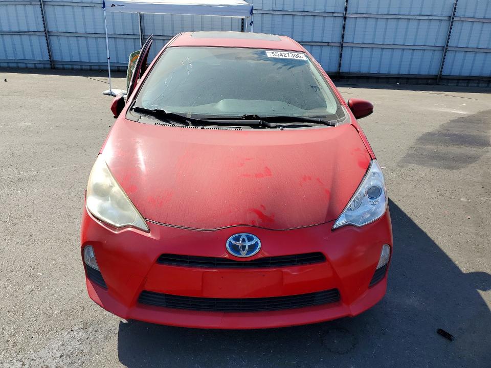 55427306 :رقم المزاد ، JTDKDTB39E1059880 vin ، 2014 Toyota Prius C مزاد بيع