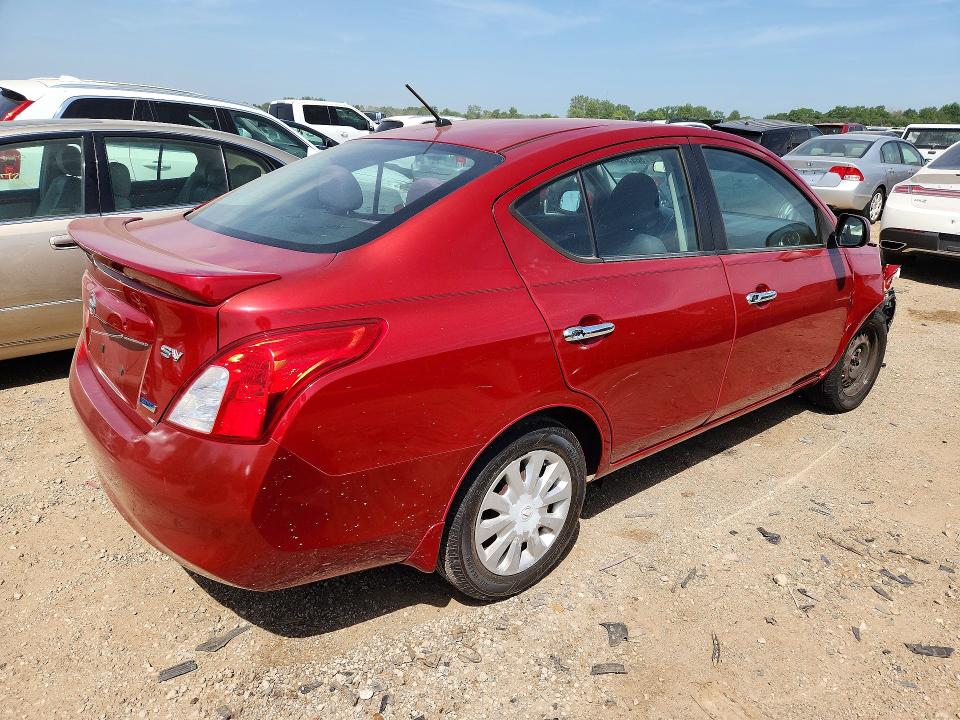 2013 Nissan Versa მანქანა იყიდება აუქციონზე, vin: 3N1CN7AP1DL873254, აუქციონის ნომერი: 58957306