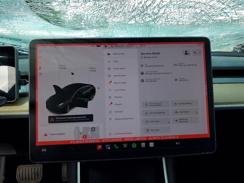Продажа на аукционе авто 2018 Tesla Model 3, vin: 5YJ3E1EA1JF089134, номер лота: 55428356