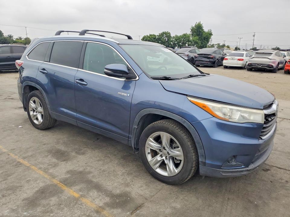 Продажа на аукционе авто 2014 Toyota Highlander Hybrid, vin: 5TDDCRFH8ES006188, номер лота: 58294976