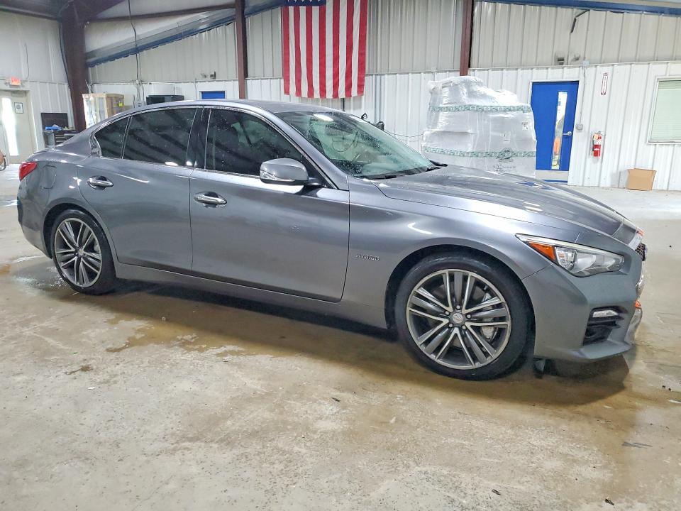 58621556 :رقم المزاد ، JN1AV7AR3EM702019 vin ، 2014 Infiniti Q50 Hybrid مزاد بيع