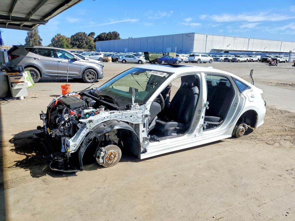 56992196 :رقم المزاد ، 2HGFE4F89SH335774 vin ، 2025 Honda Civic مزاد بيع