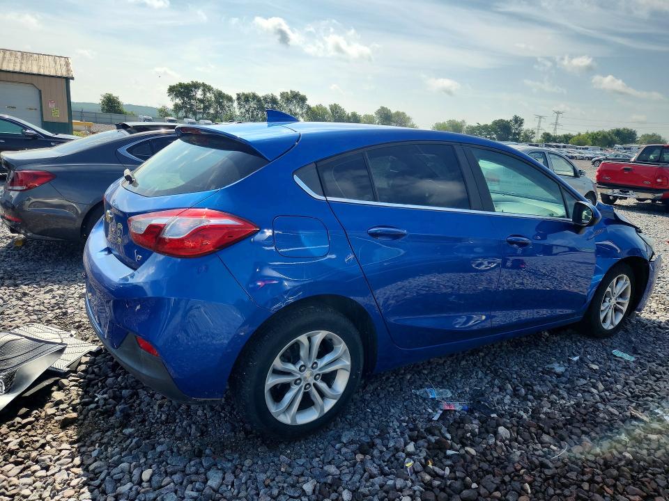 Продажа на аукционе авто 2019 Chevrolet Cruze, vin: 3G1BE6SM0KS627833, номер лота: 58841436
