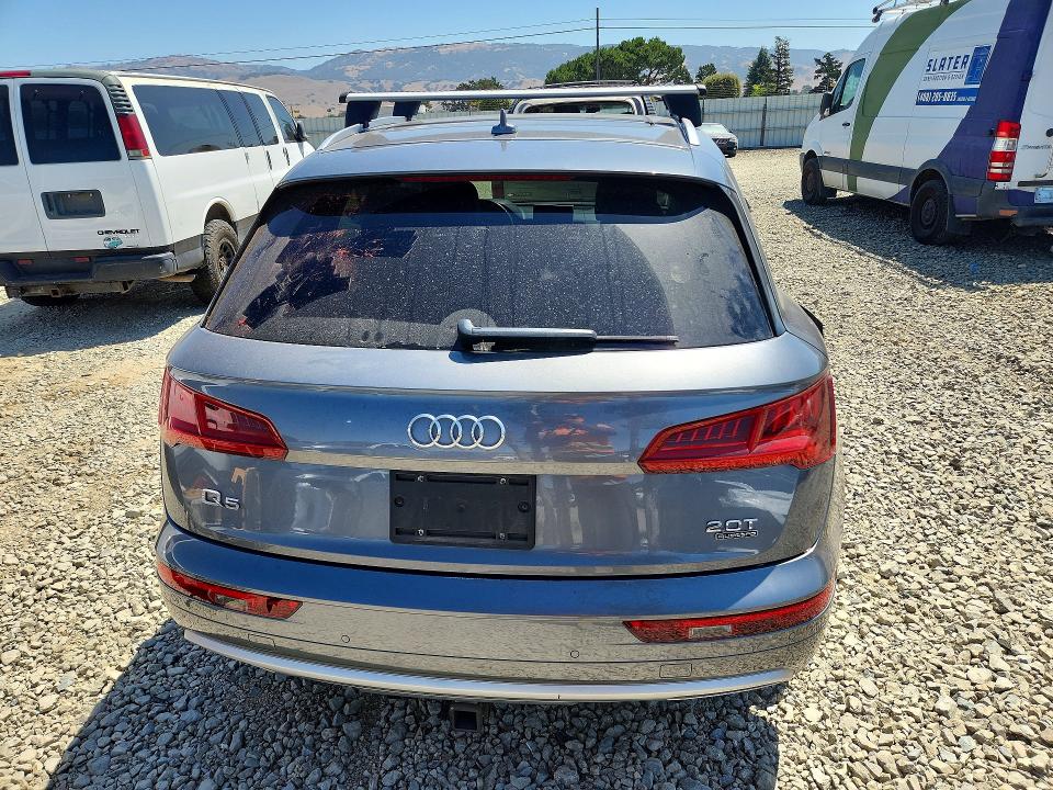2018 Audi Q5 მანქანა იყიდება აუქციონზე, vin: WA1BNAFY6J2016524, აუქციონის ნომერი: 57247246