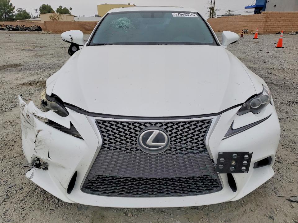 57968976 :رقم المزاد ، JTHBE1D25F5020332 vin ، 2015 Lexus Is 350 مزاد بيع