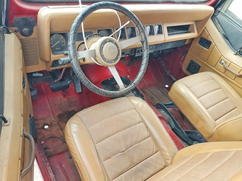 56352986 :رقم المزاد ، 2BCCZ81J1HB535374 vin ، 1987 Jeep Wrangler مزاد بيع